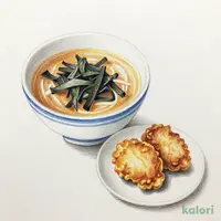 Aセット ばらのり味噌汁 からあげ