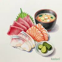 お刺身定食