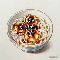 ごまだれ三種丼うどんセット