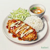 たっぷりチキン南蛮定食