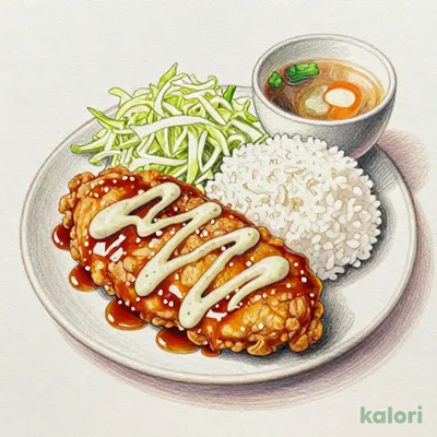 たっぷりチキン南蛮定食