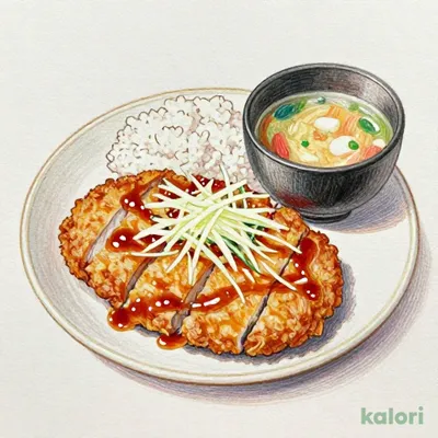 とんかつおろしポン酢定食