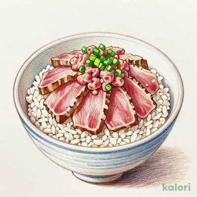 まぐろ・ねぎとろ丼