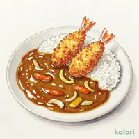 エビフライカレー