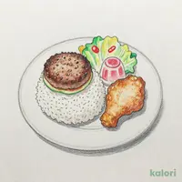 キッズプレートつむじ