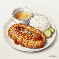 ゴマ味噌かつ定食