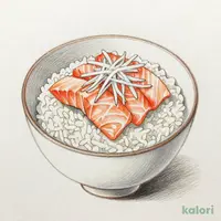 サーモンしらす丼