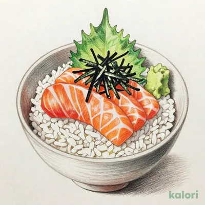 サーモン丼