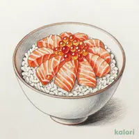 サーモン親子丼