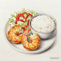 ジューシー自家製タルタルエビフライ定食