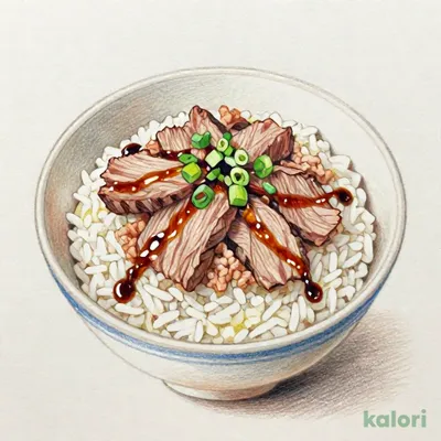 ネギトロローストビーフ丼