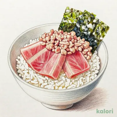 ネギトロ鉄火丼