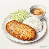三元豚ロースかつ定食