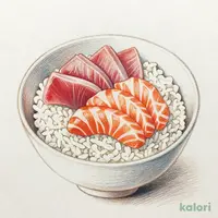 三色丼（まぐろ・はまち・サーモン）