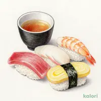 上寿司（味噌汁付き）