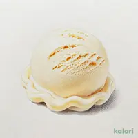 北海道原乳使用の濃厚バニラアイス