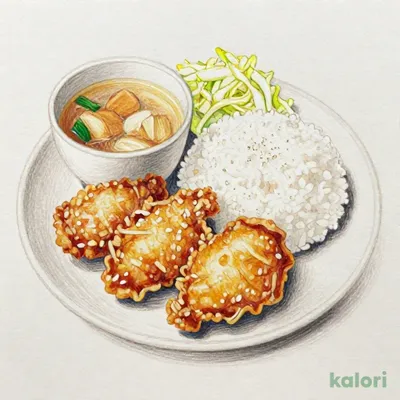 唐揚げ定食