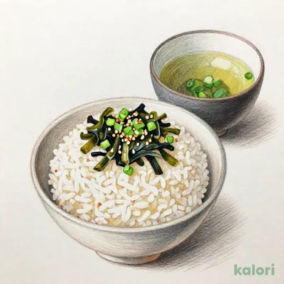 塩こんぶ茶漬け