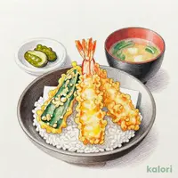 大海老天丼