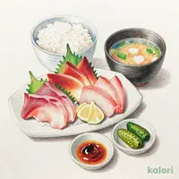 本日のお刺身定食