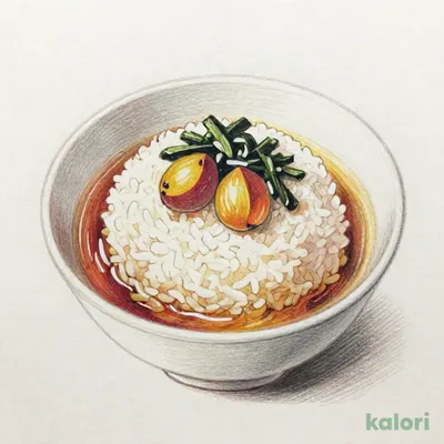 梅茶漬け