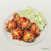 油淋鶏定食