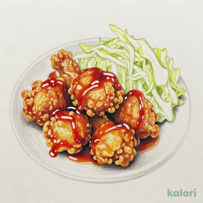 油淋鶏定食