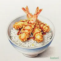 海老穴子天丼