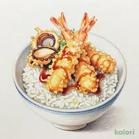 海鮮天丼