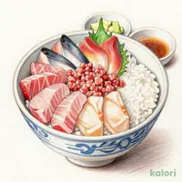 海鮮贅沢丼