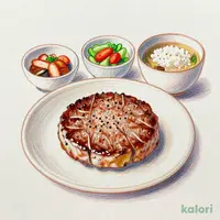 鎌倉紬御膳 相模原牛ハンバーグ