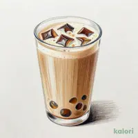 ほうじ茶ゼリーラテ