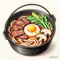 松茸 すき焼きのおうどん