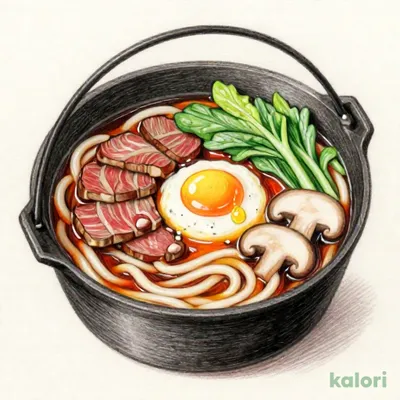 松茸 すき焼きのおうどん