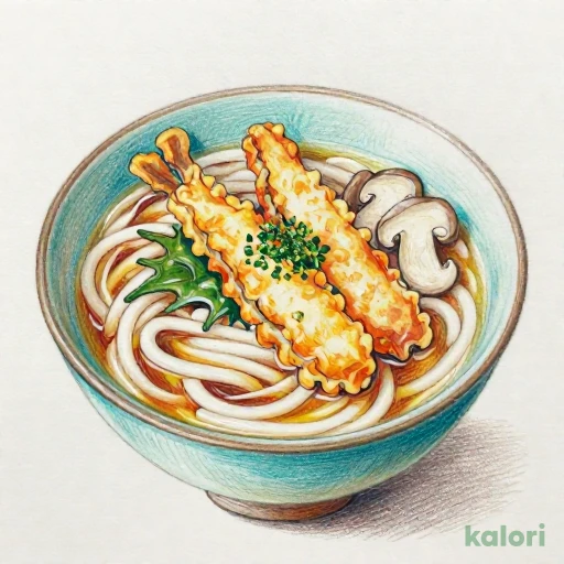 鱧天 松茸餡かけのおうどん 490kcal — What's in It & Nutrition Facts