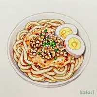 くるみたれ坦々のおうどん