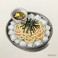 Zaru Udon (Chilled Dipping Udon)