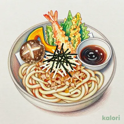 Tempura & Grated Daikon Udon (Hot or Cold)
