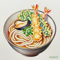 天然大海老天扶良のおうどん