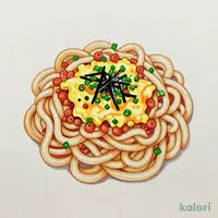 明太釜玉のおうどん