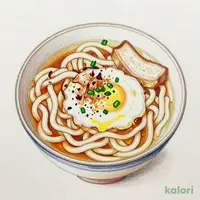 Egg-Drop Udon Noodles