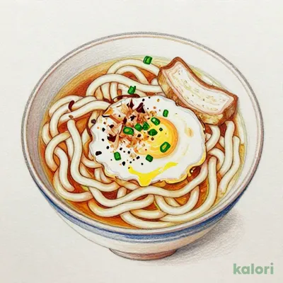 玉子とじのおうどん