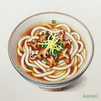 脂かすのおうどん