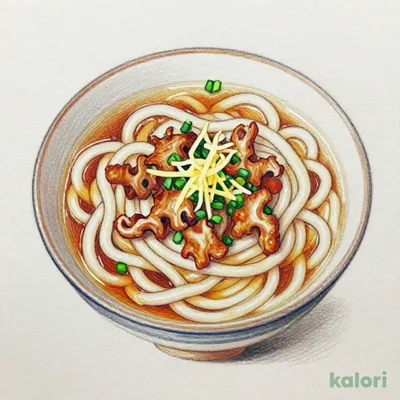 脂かすのおうどん