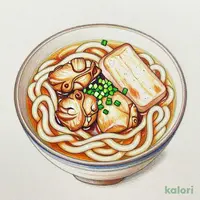 鶏南蛮鍋のおうどん