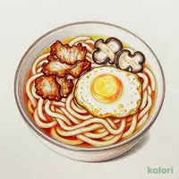 もち豚と秋野菜 柚子酸辣湯のおうどん