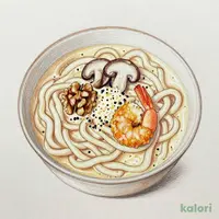 ゴルゴンゾーラ香る 胡桃と米麴ポタージュのおうどん