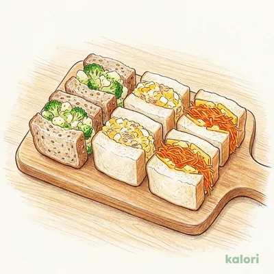 ３種のデリ風サラダサンド