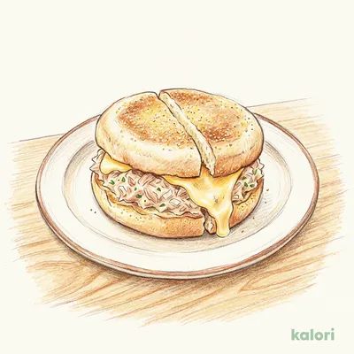 イングリッシュマフィン ツナチーズ