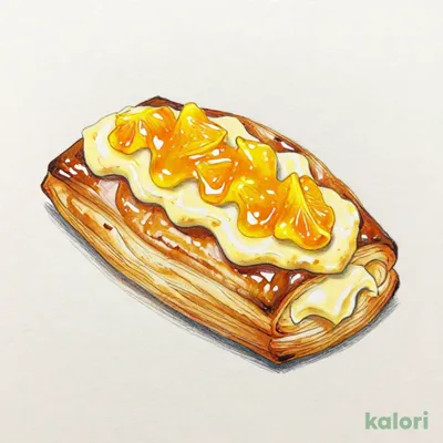 Crispy Cookie Danish - Citrus & Cheese